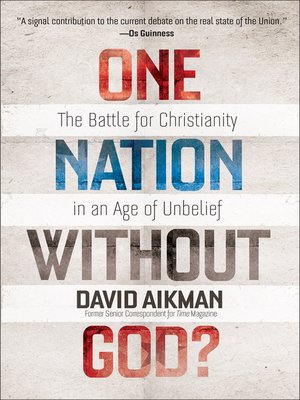 cover image of One Nation without God?
